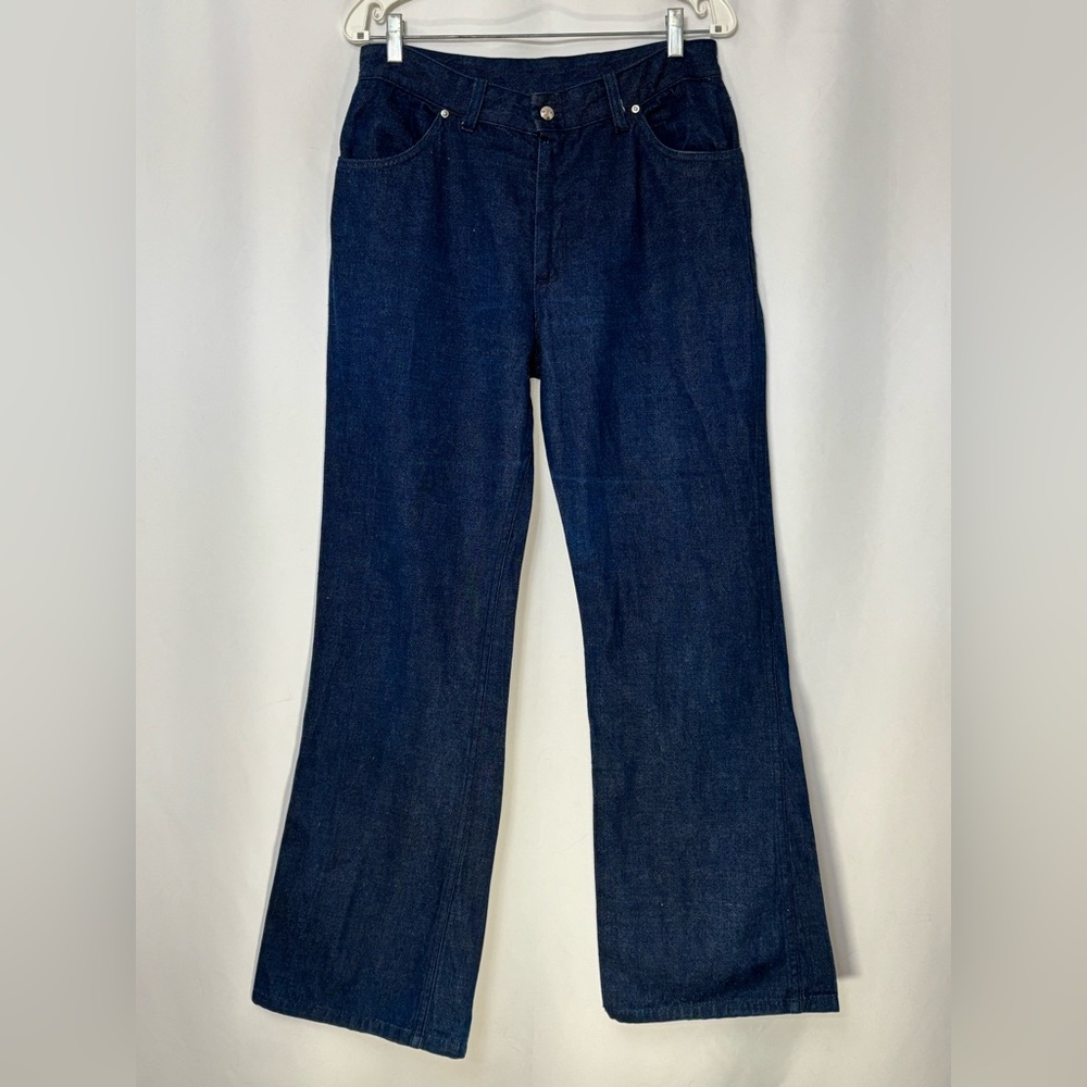 Vintage 70s Bootcut Flare Jeans Sanforized 32x31 Size 32 - Boho - “Deadstock”